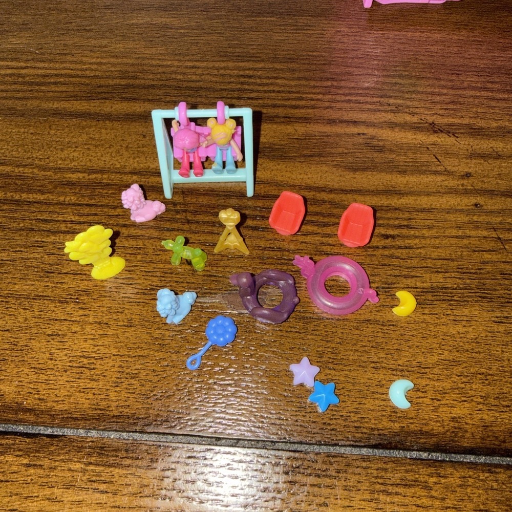 Polly Pocket 35th Anniversary Unicorn Partyland Playset Some Accessories Include - Picture 3 of 6